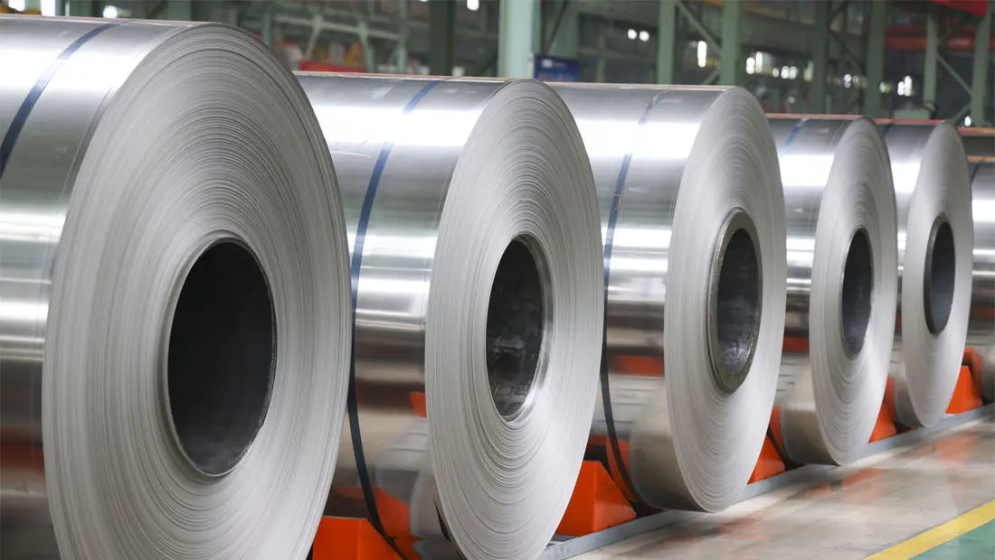 Bobină de oțel cu role la rece