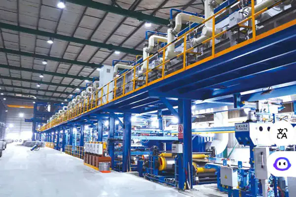 Linie de producție a bobinei galvanizate